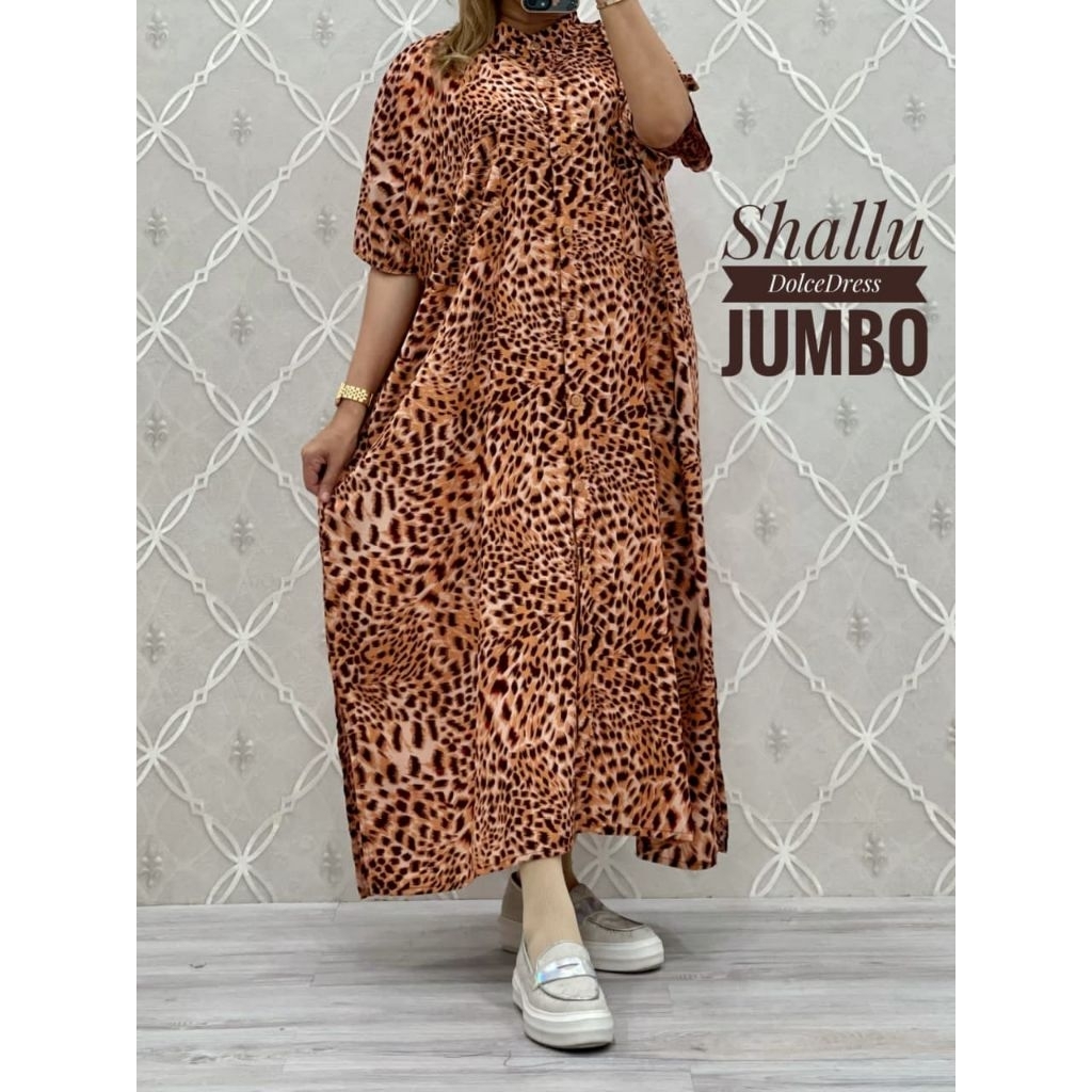 Jumbo midi dress shallu by dolce dress