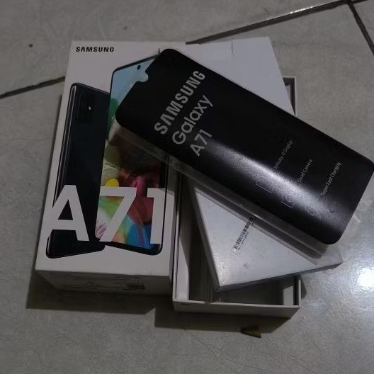 Dus Box Samsung Galaxy A71 Original Copotan