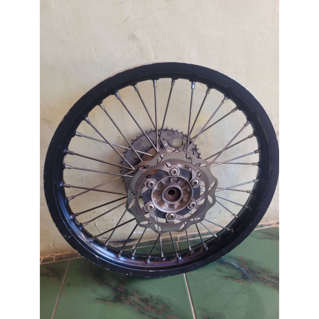 velg belakang copotan klx bf