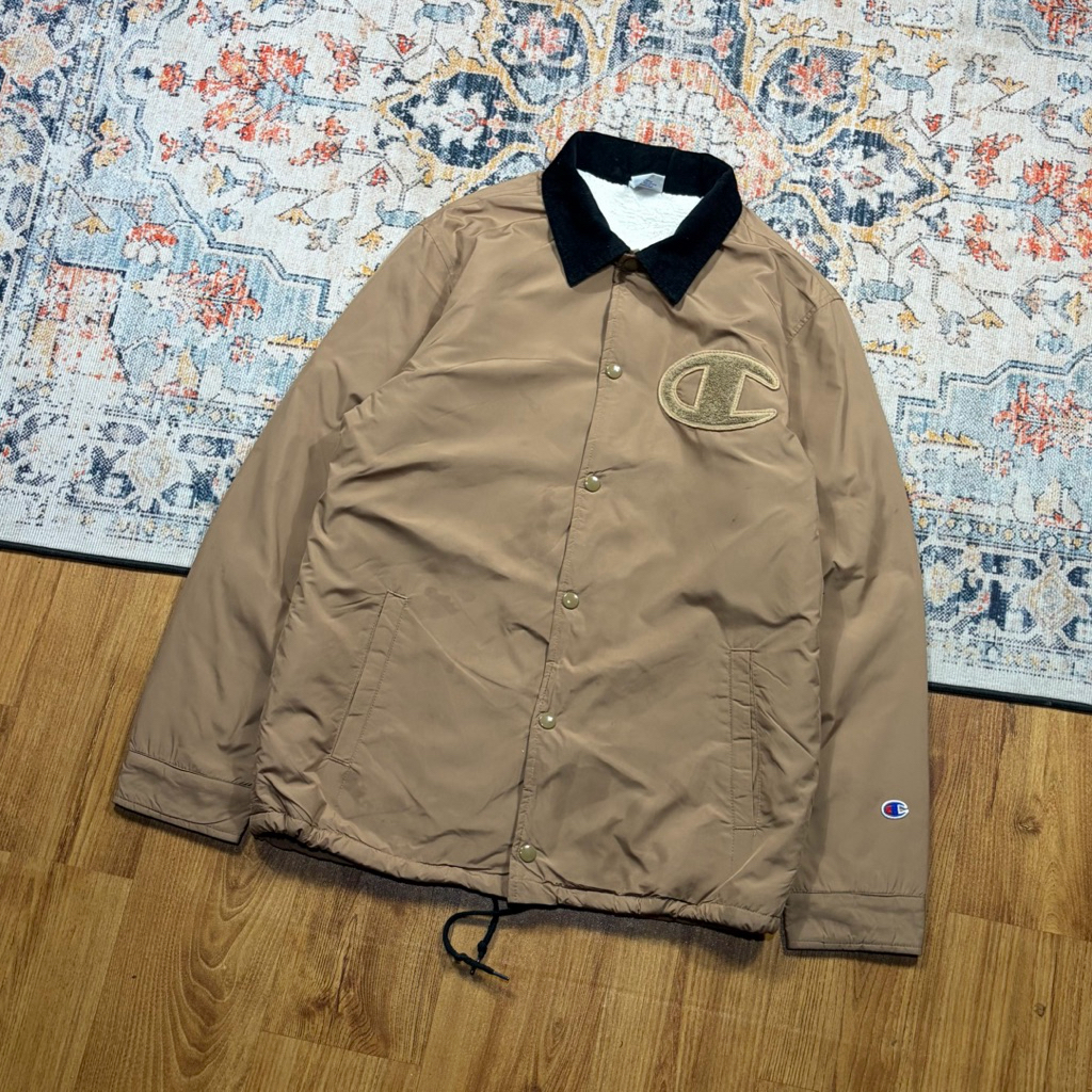 CHAMPION LINED SHERPA COACH JACKET