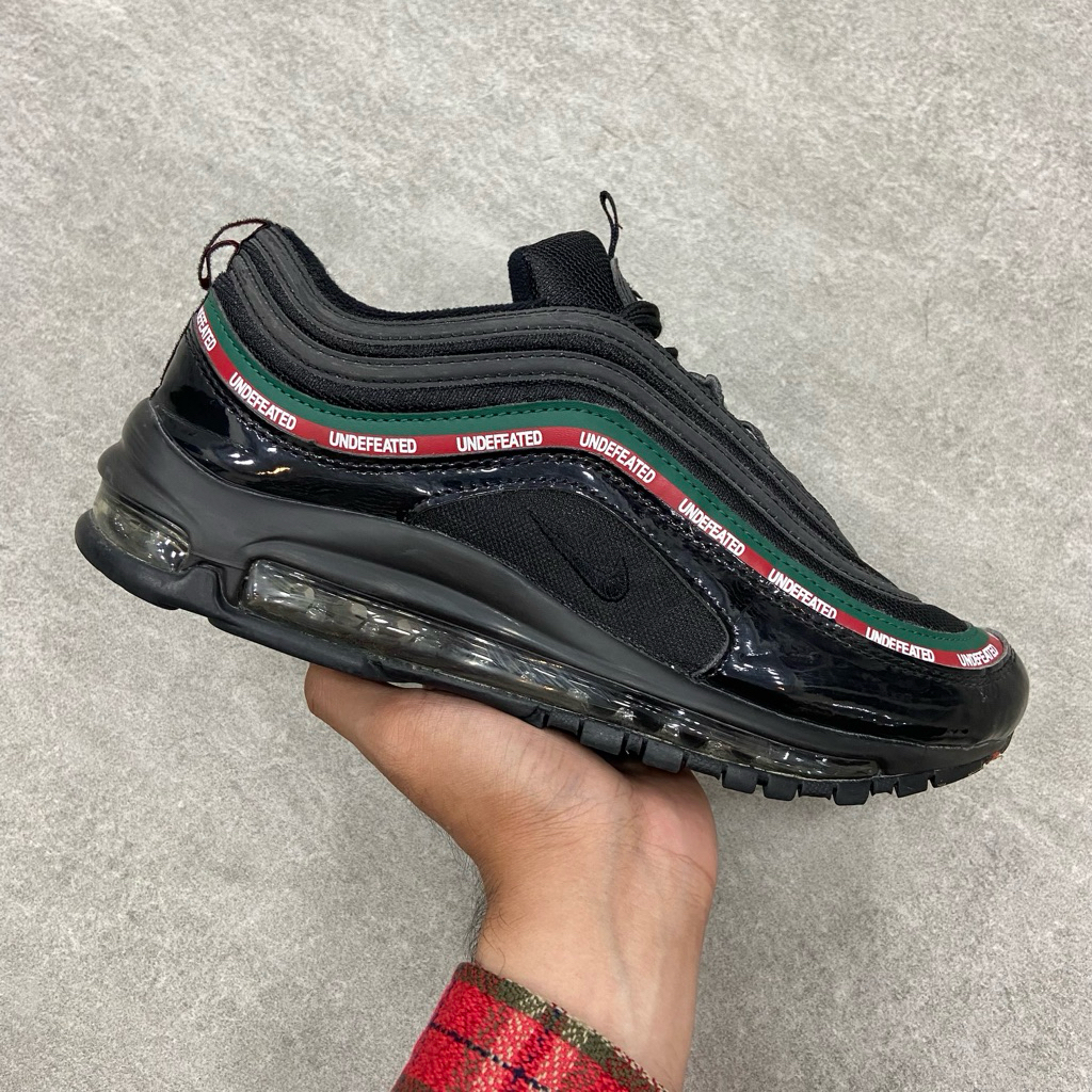 [Size 43] UNDEFEATED x Nike Air Max 97 OG ‘Black’ (AJ1986-001) Second Original Kondisi Mulus No Minu