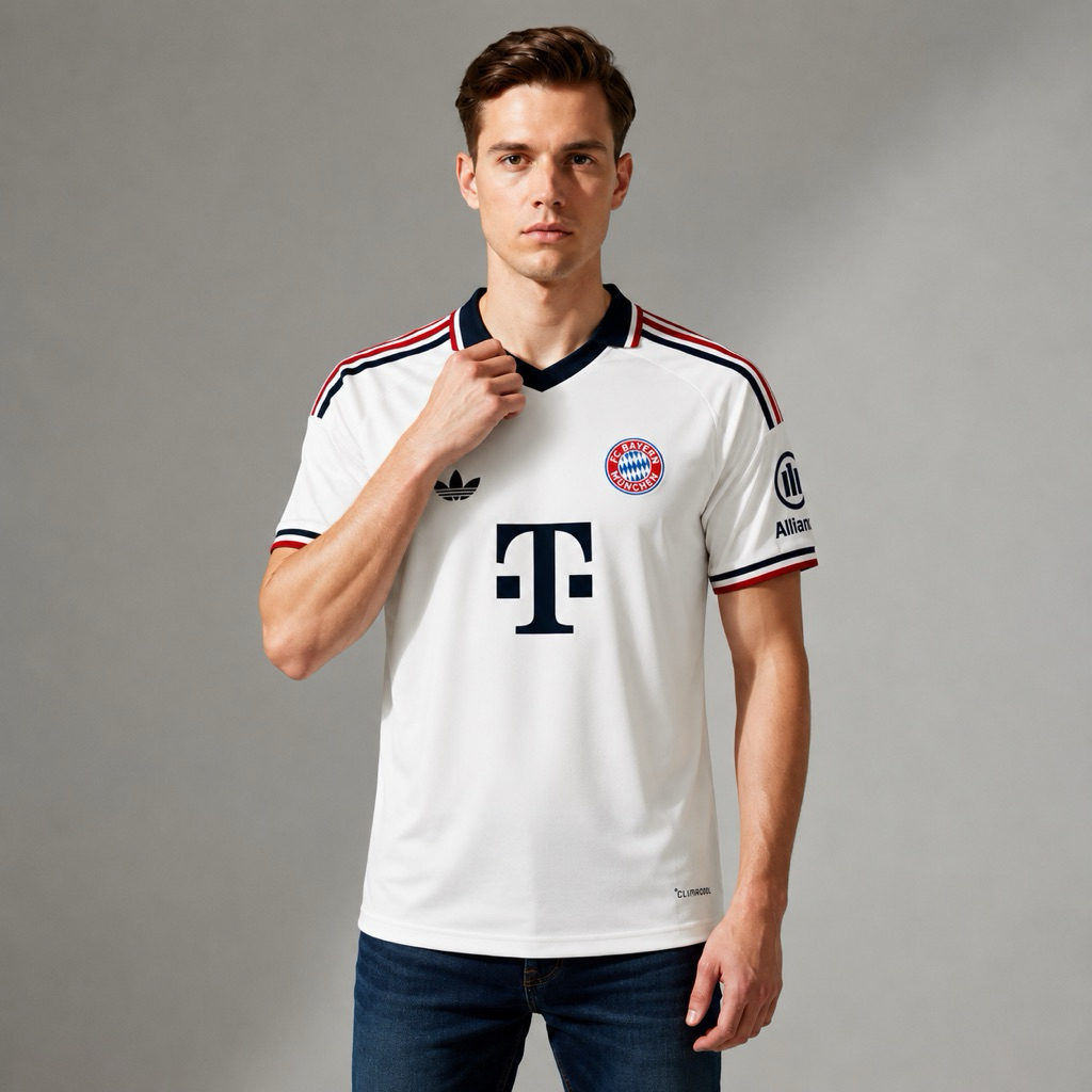 Jersey Bayern Munchen Away 2026 2027 Grade Original - Jersey Munchen Terbaru Fans Version High Quali