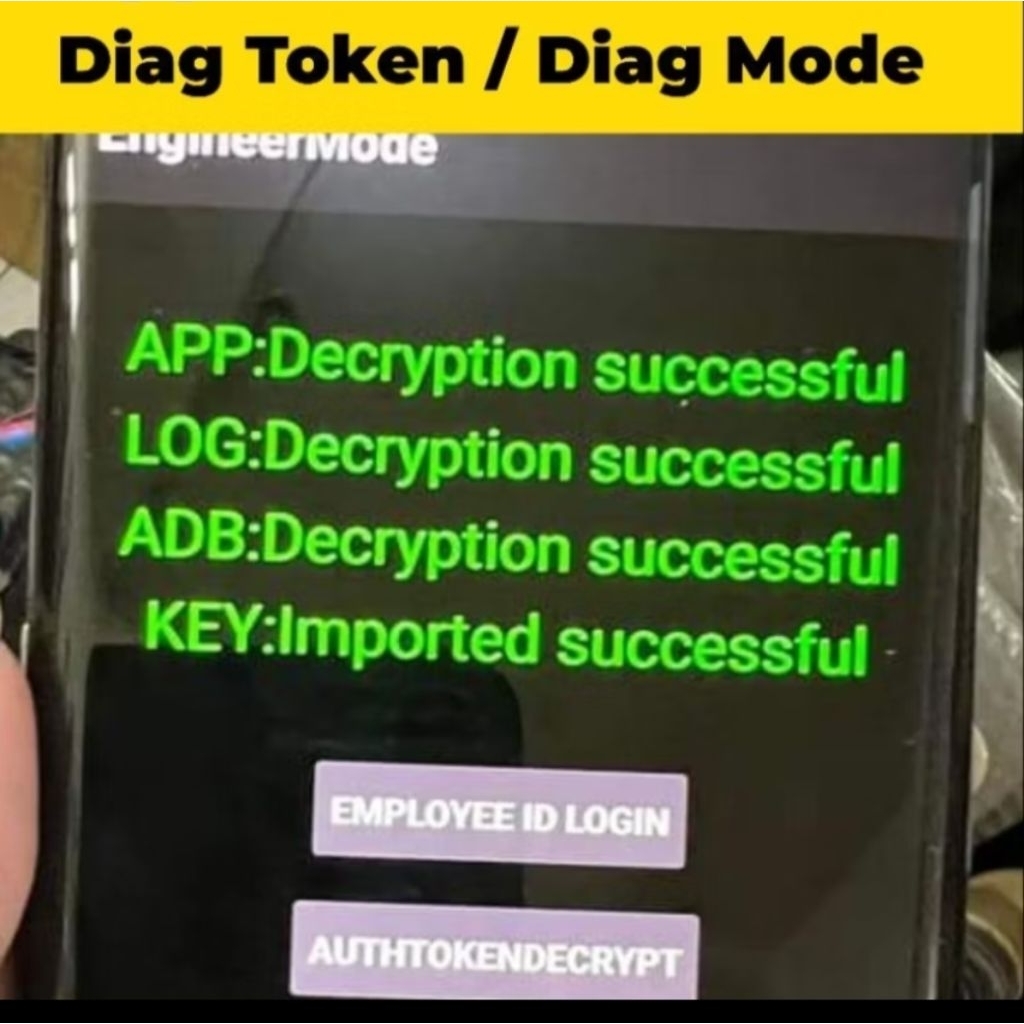 Token Diag Oppo Realme Oneplus - Mudah Digunakan, Cepat, Tidak Perlu Aplikasi Tambahan