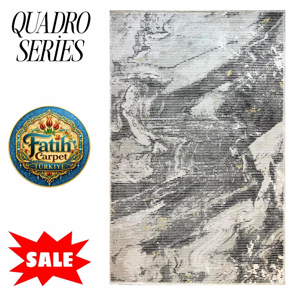 Karpet Abstrak Impor Turki merek Quadro -QDR11