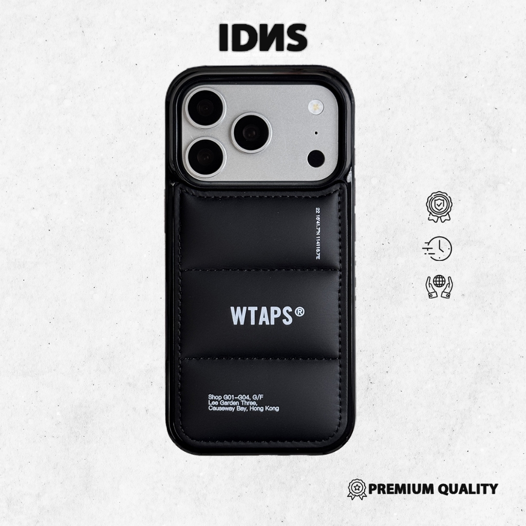 IDNS Puffer Wtaps 04 | Case Iphone 12 Pro Max 13 Pro Max 14 Pro Max 15 Pro Max 16 Pro max 17 Pro Max