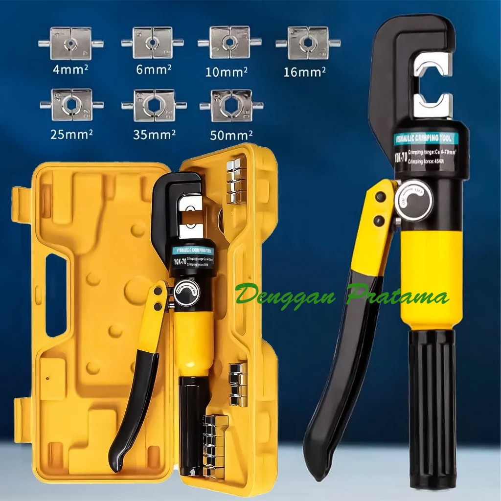 Tang Skun Kabel Tang Lurus 70mm YQK-70 Crimping Hidrolik Manual Tool Tang Scoen Kabel