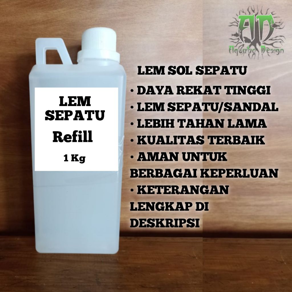 LEM PRES SOL SEPATU NANPAO/LEM PU Refil/KEMASAN 1kg