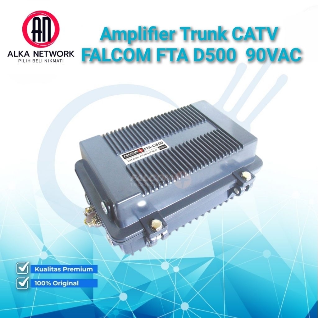 BOOSTER AMPLIFIER CATV FTA D500 FALCOM