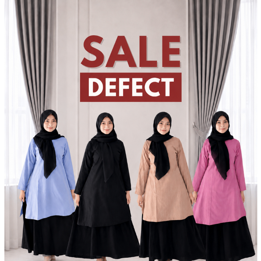 TUNIK POLOS BAHAN KATUN COMBED 24S