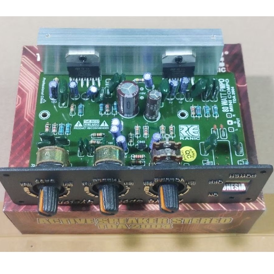 Kit Aktif Speaker TDA2004 TDA2005 Stereo 12V 080