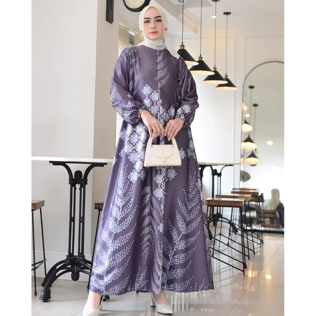 Motif Kiana / Kiama Silk gamis busui friendly