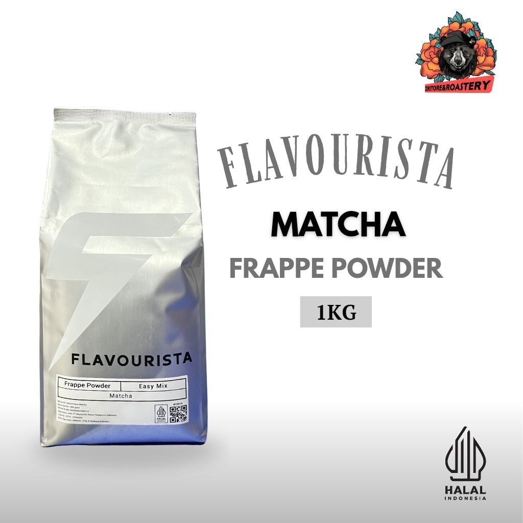 Flavourista Bubuk Minuman Matcha Powder 1000Gram