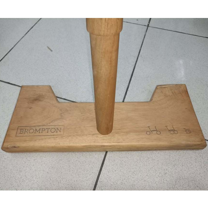 Brompton Wood Craft Bike Stand second/bekas