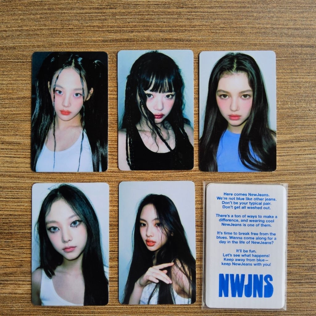 newjeans photocard broadcast inkigayo Unofficial set