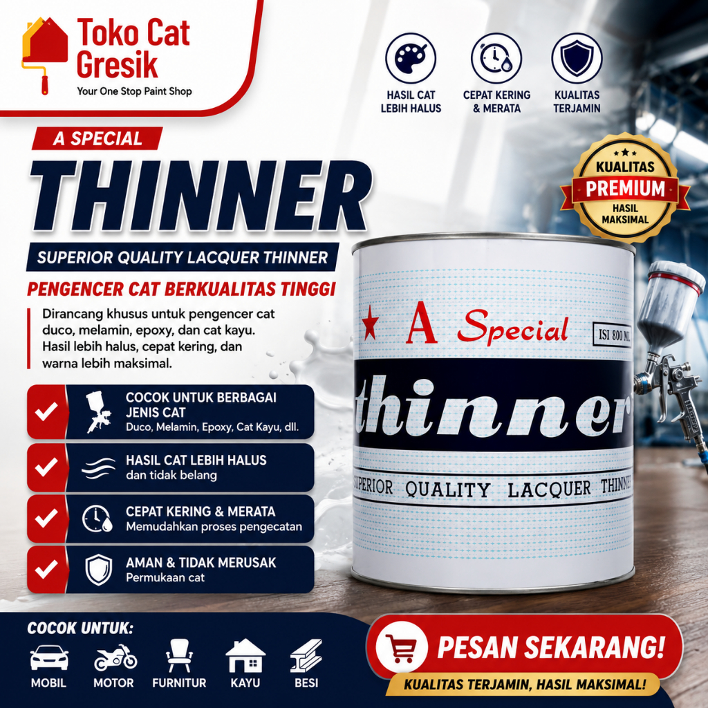 THINNER A SPESIAL THINNER BINTANG A SPESIAL 1LTR