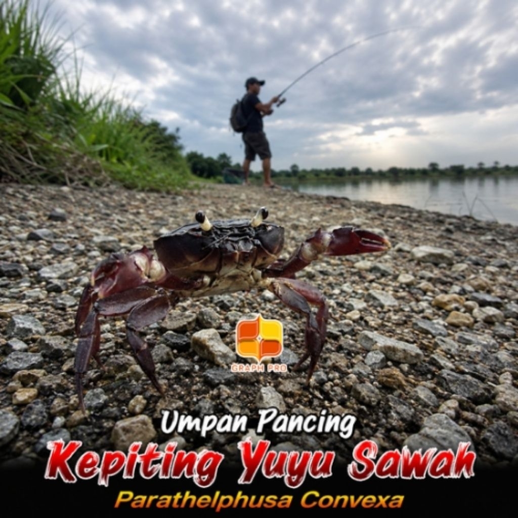 Umpan Mancing Kepiting YuYu Sawah/Yuyu Kangkang