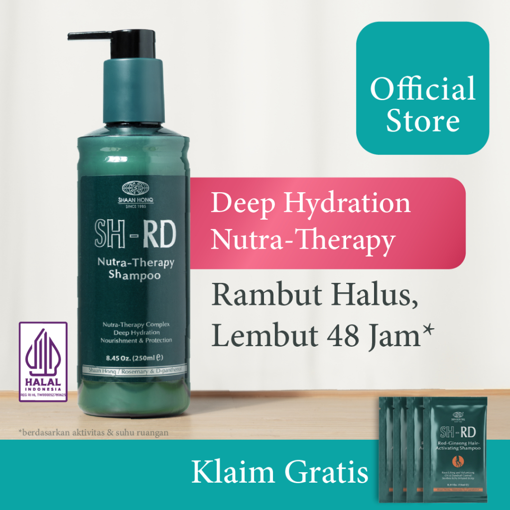 SH-RD | Nutra-Theraphy Shampoo | Coloring | Smooth  | Perawatan Rambut | Kering | Ngembang | Bleachi