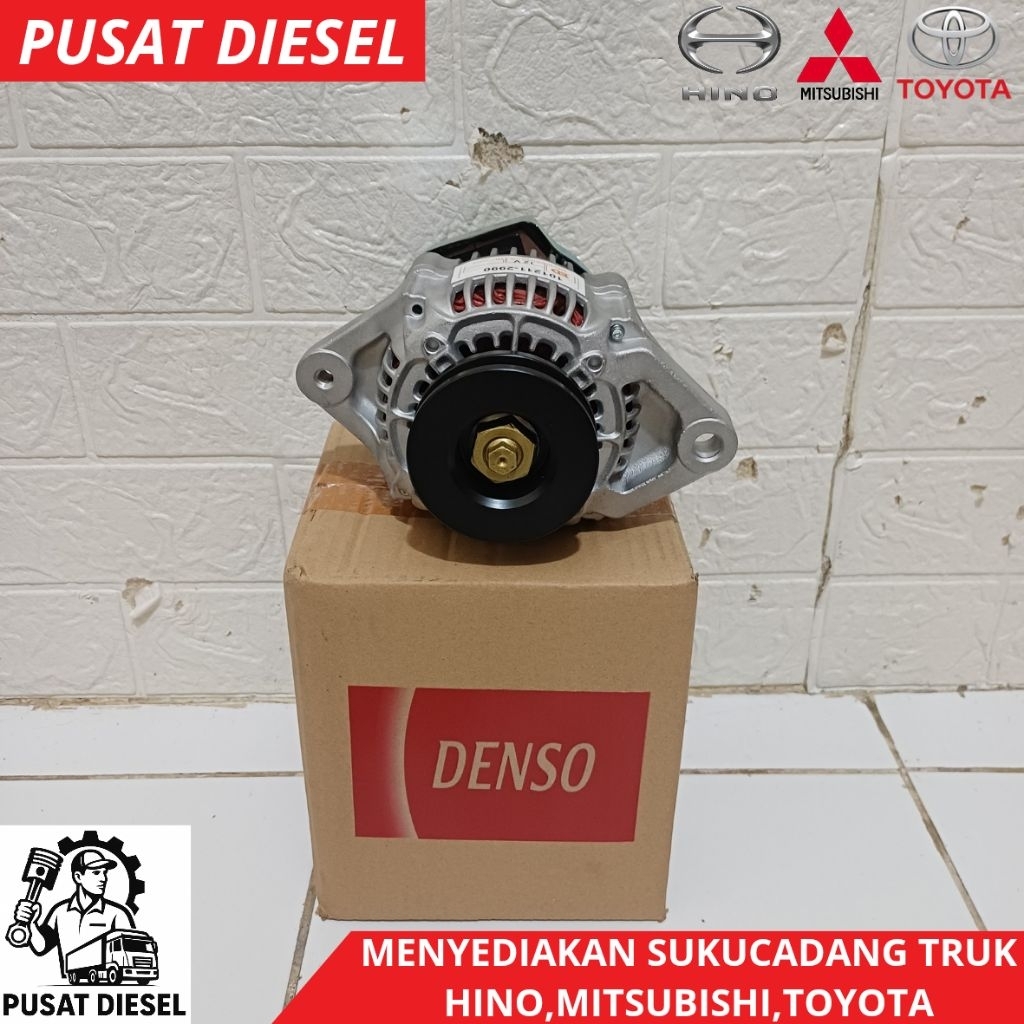 ALTERNATOR DENSO 101211-2990 YANMAR 123951-77200 12V