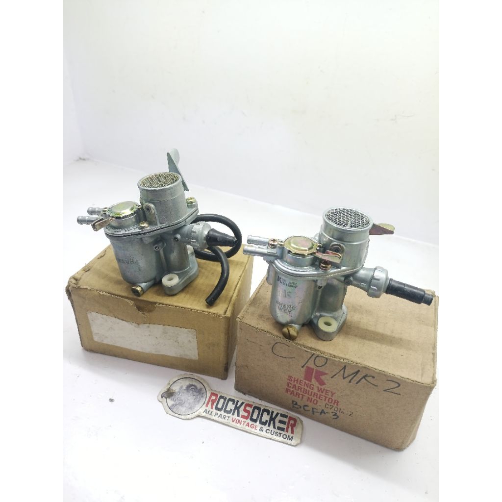 karburator honda c70 c50 pispot nos karbu c70 c50 pispot nos
