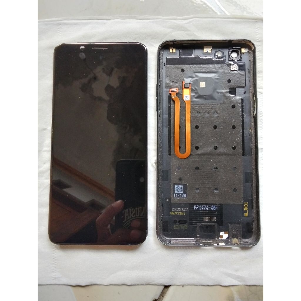 lcd frame Oppo f5 ( original copotan )
