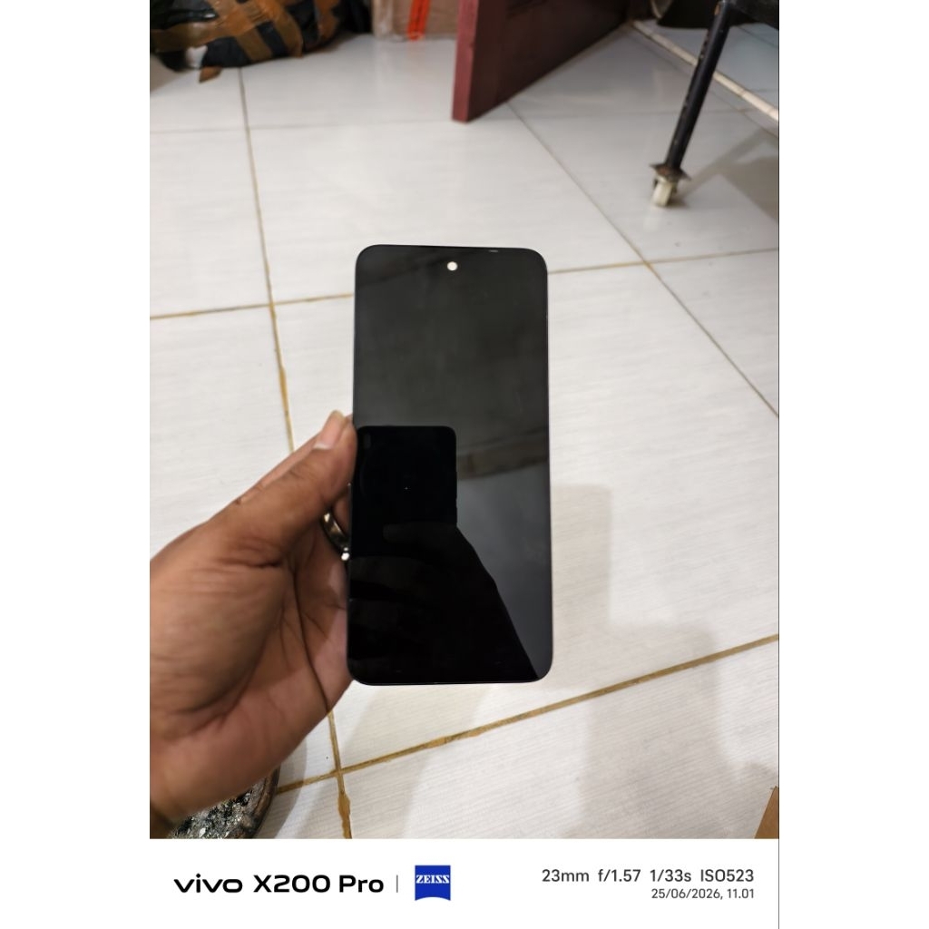 LCD INFINIX HOT 60I PLUS FRAME ORI CABUTAN