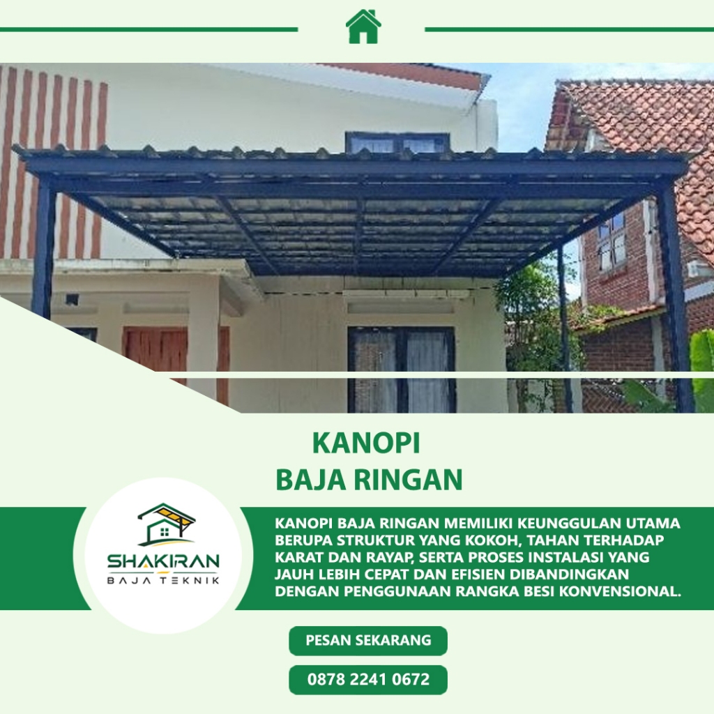 Kanopi Baja Ringan