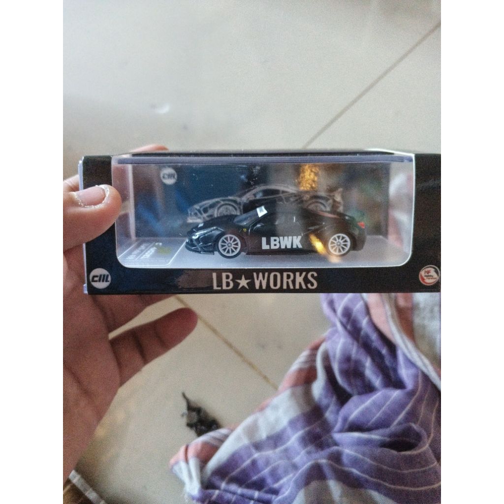 cm model Ferrari 488 lb works