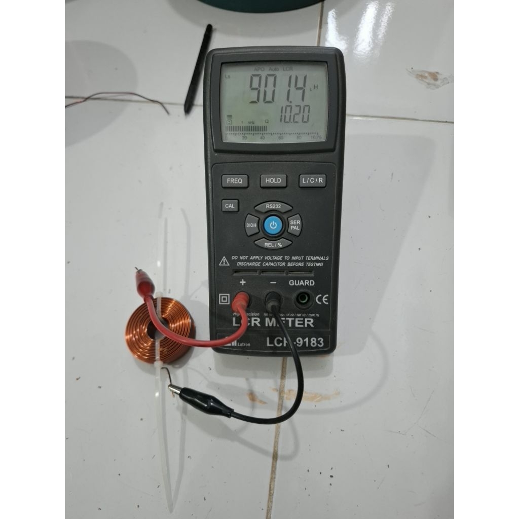 coil lilitan crossover pasif 0.90mh 1mm