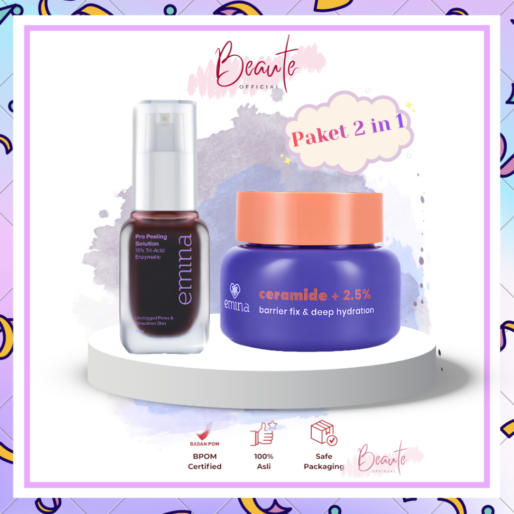 Emina Glow Healthy Paket 2in1 Moisturizer + Serum