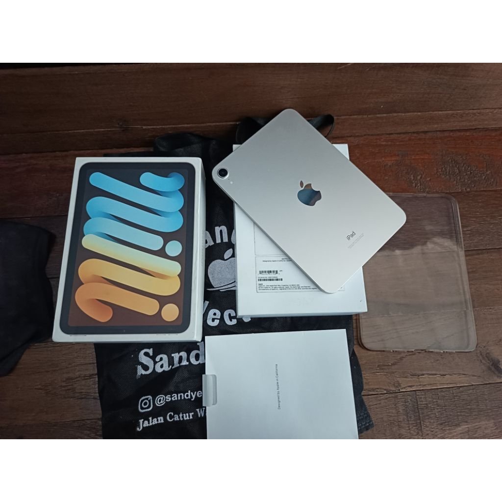 IPAD MINI 6 64GB LENGKAP
