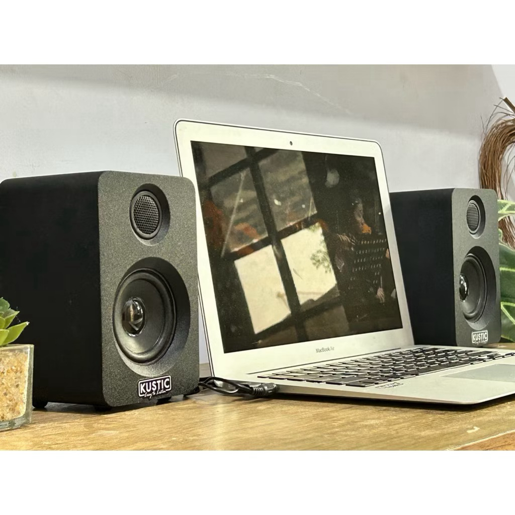 Custom bookself Speaker Hifi 4” 2 way stereo