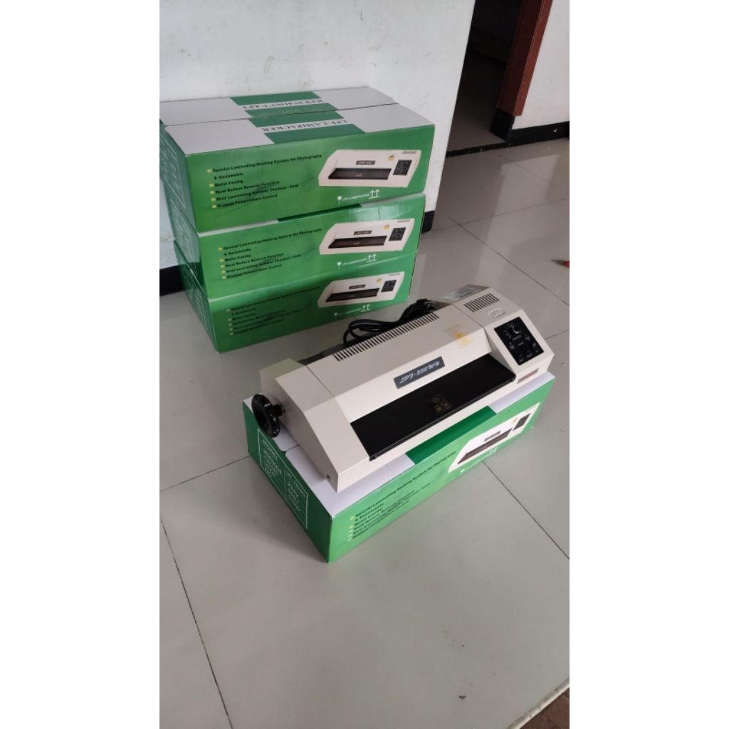 Mesin Laminasi Panas Dingin Roll A3+ 330mm 33cm LPF330WH Laminating Lamipacker Machine LPF 330 WH