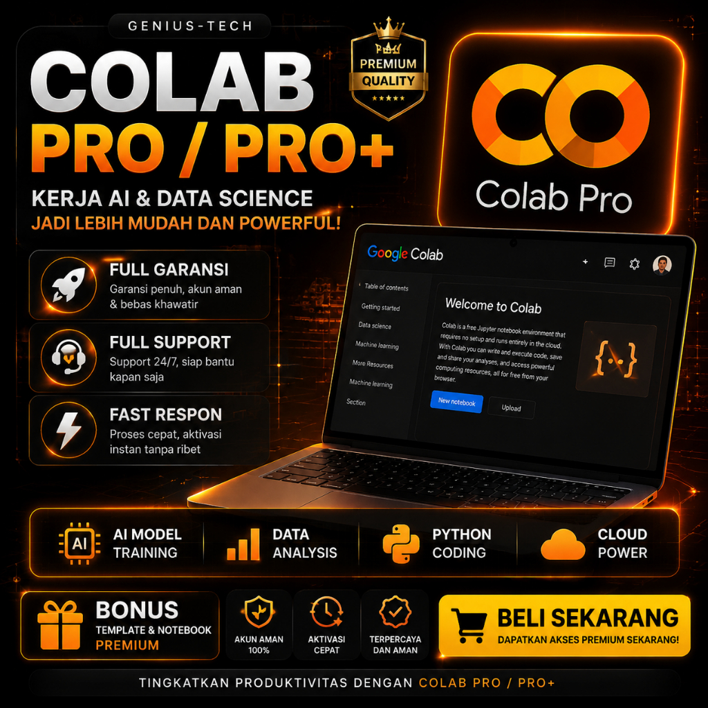 COLAB PRO 1 Bulan