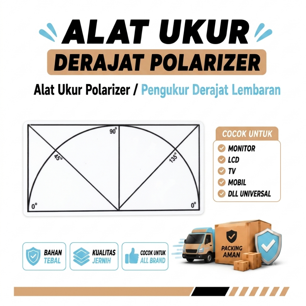 Alat Ukur Derajat Polarizer,Film Angle Testing Original