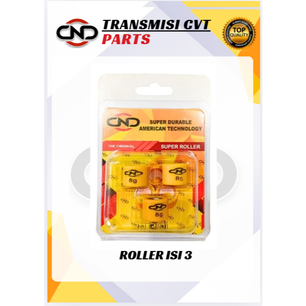 ROLLER SET (3) Beat Fi Beat ESP Vario 110 Spacy Fi Scoopy Fi Scoopy 2018 DND