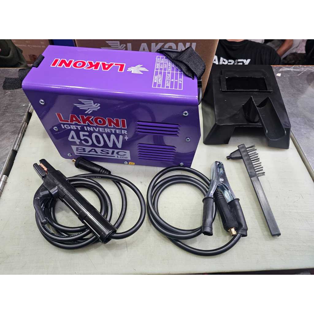 Mesin Las Trafo Las Inverter Lakoni Basic 127iX IGBT Mesin Las Trafo Las Inverter Lakoni Mini Basic 