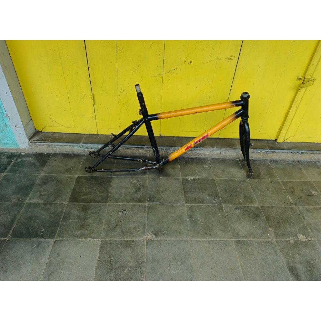 framefork sepeda mtb jadul 24 second layak antiq