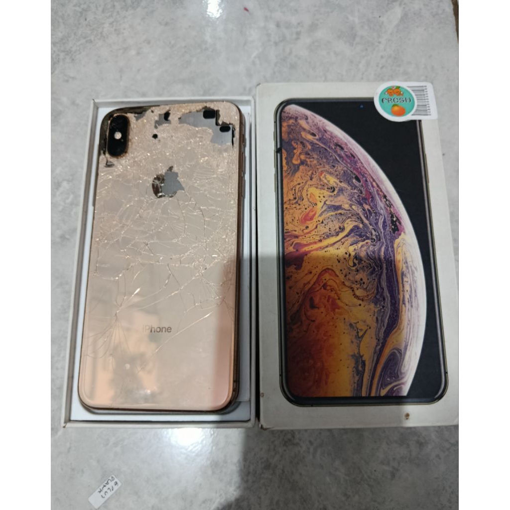 IPHONE XS MAX 64GB EX INTER ICLOUD OFF FULLSET
