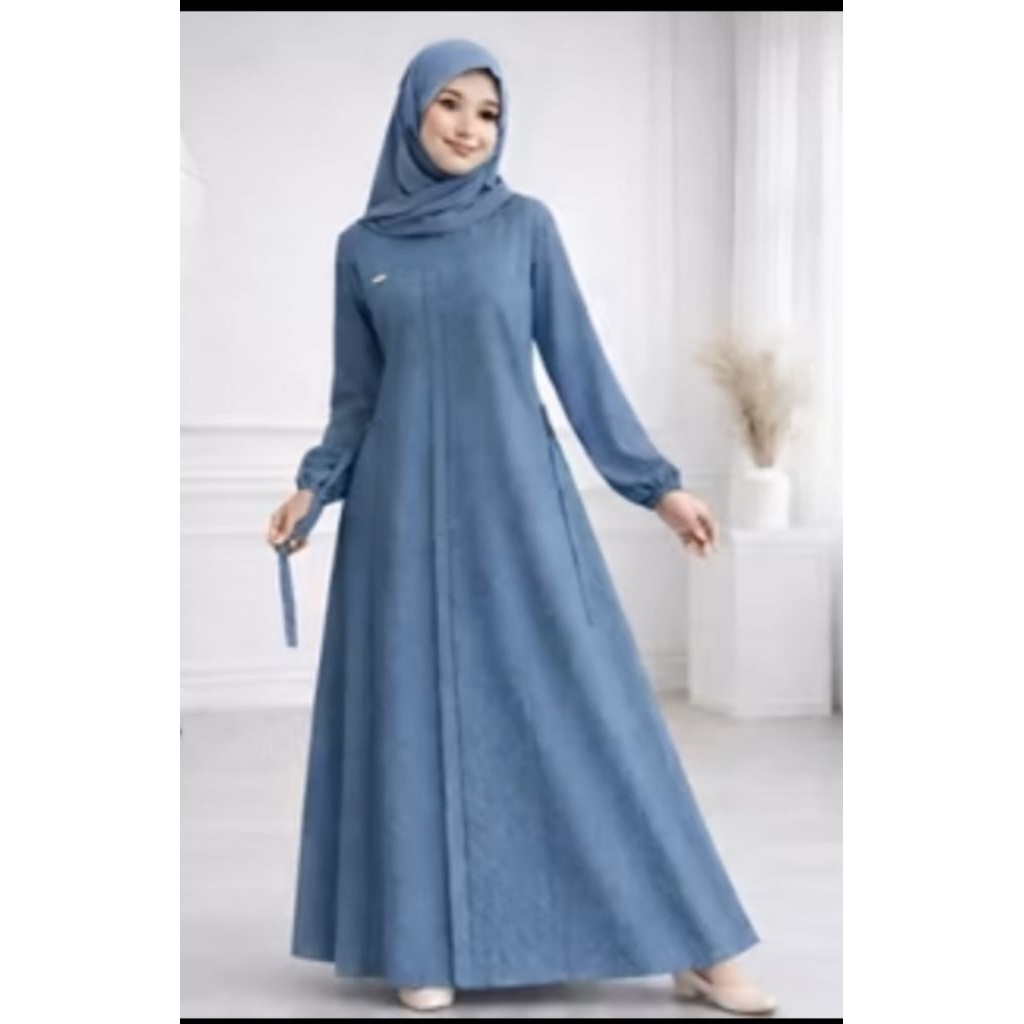 Gamis abaya wanita modis elegan dan angun