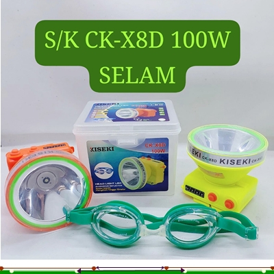 COD~SENTER KEPALA KISEKI CK X8D 100WATT, SENTER HEAD KISEKI 100W, SENTER SELAM KISEKI 100WATT CK X8D