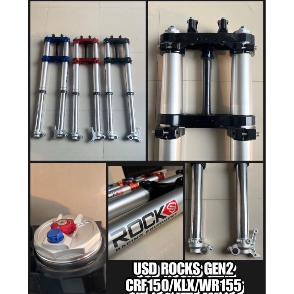 usd rocks gen 2 crf klx wr