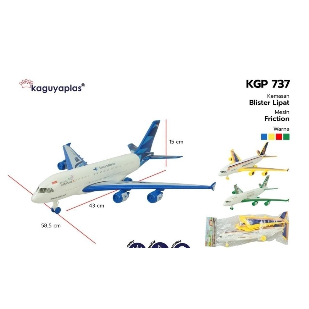 Mainan Pesawat Boeing KGP737