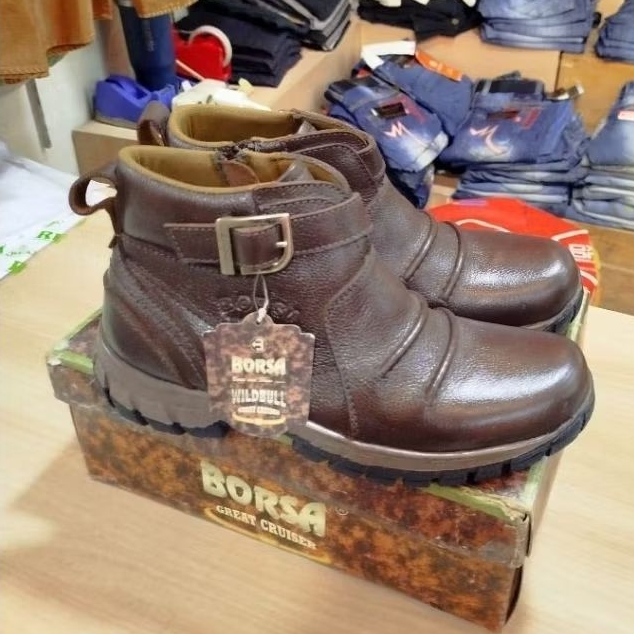 sepatu kulit borsa