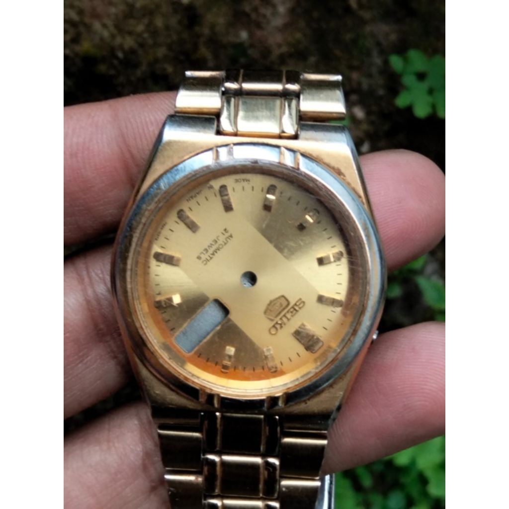 Case Seiko 7s26 All Gold