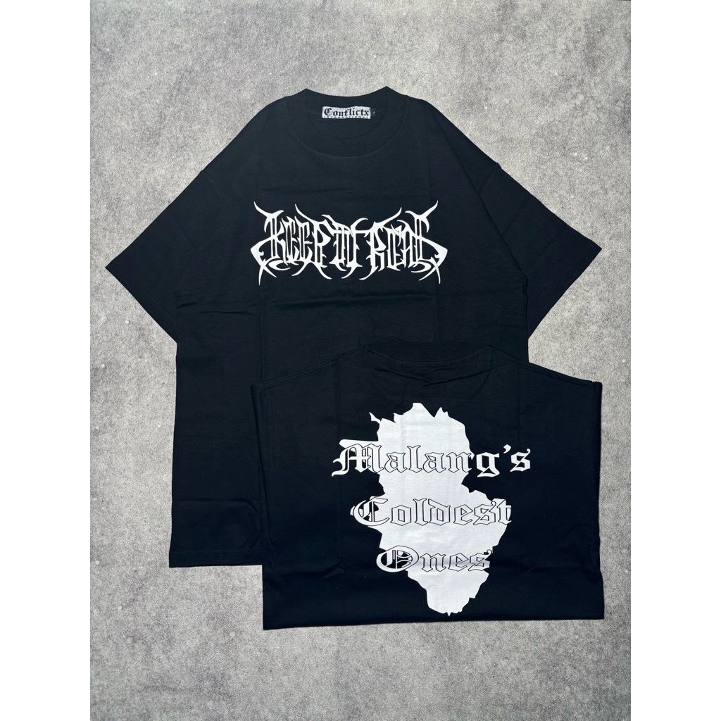 Tshirt Keep It Real MCHC released by Conflict X Official Merchandise