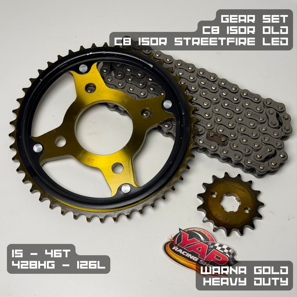 GEAR GIR SET GIR PAKET CB150R STEETFIRE LED CB150R LAMA CB VERZA