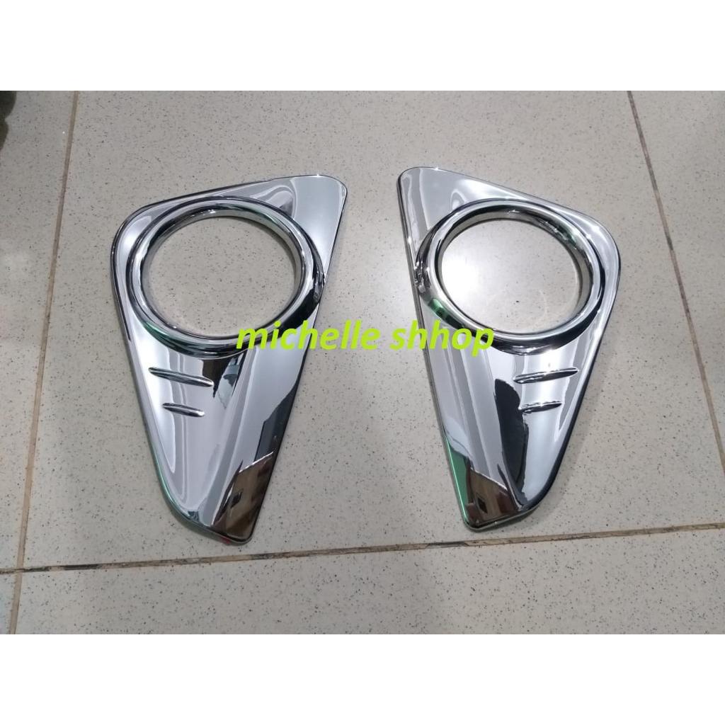 Cover Ring Foglamp Calya 2016 - 2018 Chrome