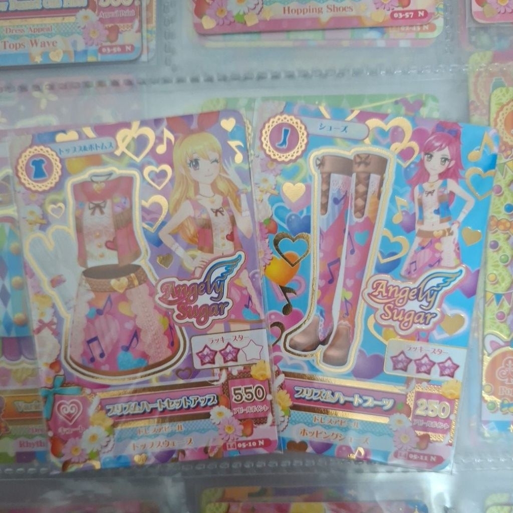 Aikatsu card-Aikatsu 8 set Angely sugar