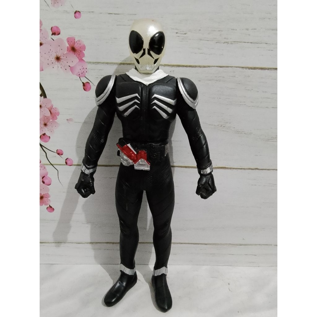 Rider Hero Series Kamen Rider Skull 17cm Original Bandai Sofubi RHS | Series Kamen rider W