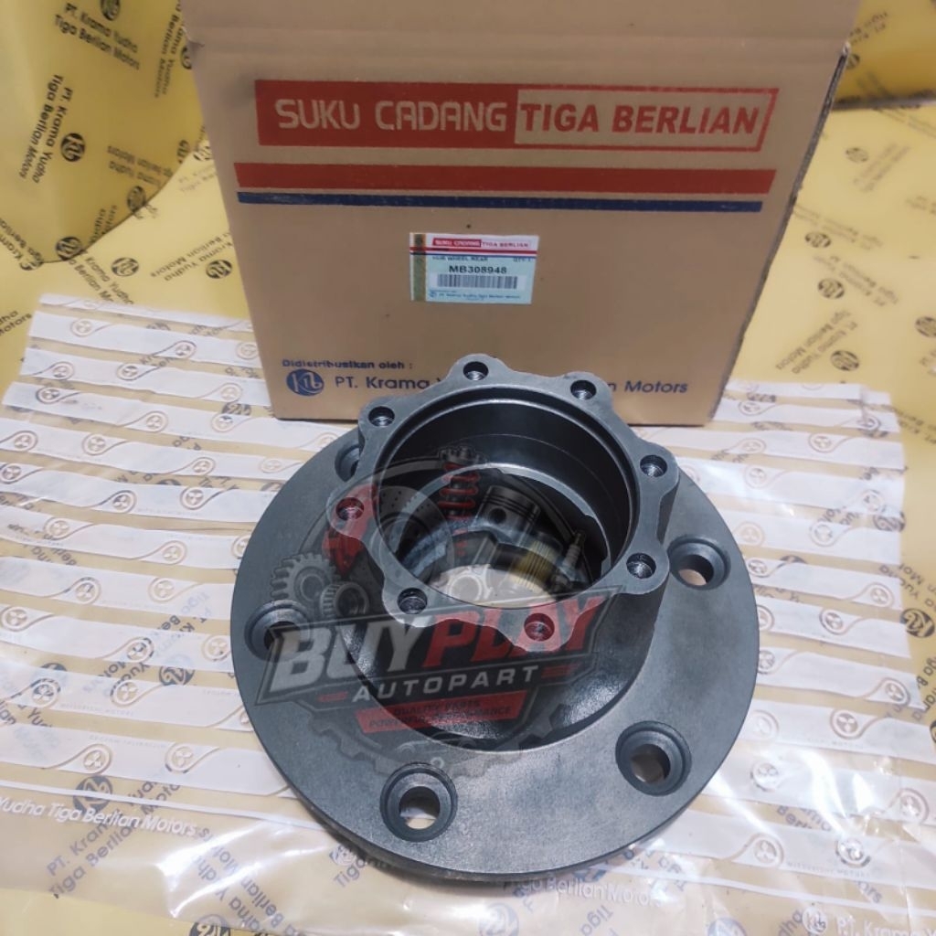 NAP RODA BELAKANG ORI WHEEL HUB REAR GENUINE CANTER 136HDX 136HDL PS136HDX PS136HDL